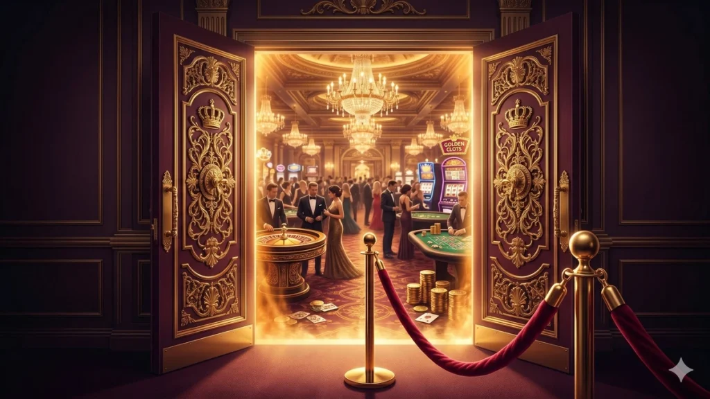 DaVegas VIP casino girişi – lüks kapılar ve özel erişim
